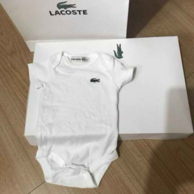 Lacoste baby onesie/romper | Shopee