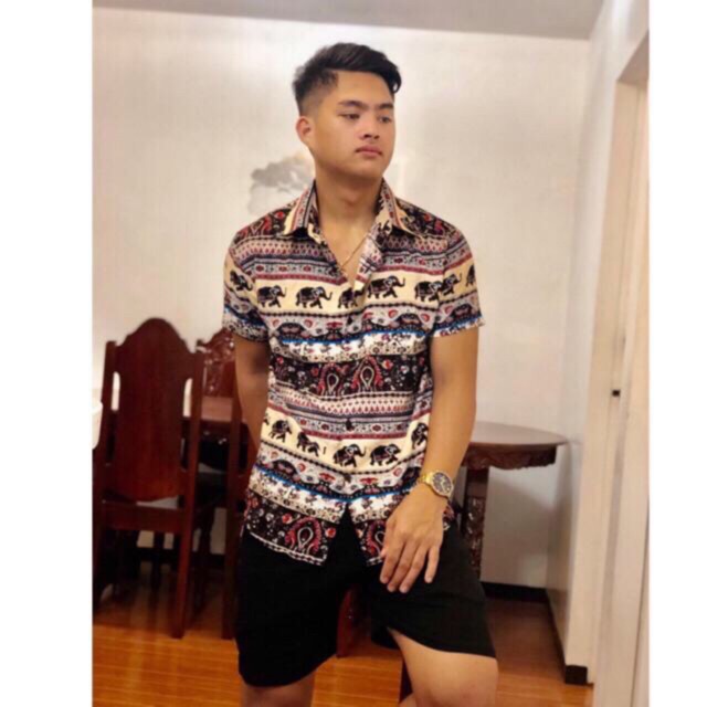 bohemian summer outfit for male