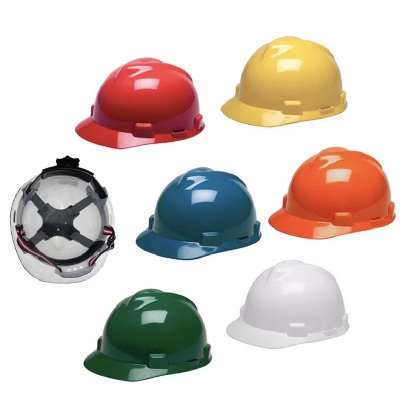 Omaga hard hat Safety Helmet for construction (sold per pc) Shopee