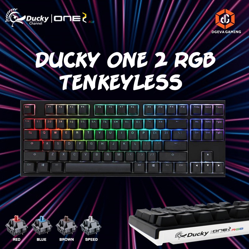 Ducky One 2 Rgb Tkl Tenkeyless Mechanical Keyboard Gaming Keyboard Shopee Philippines