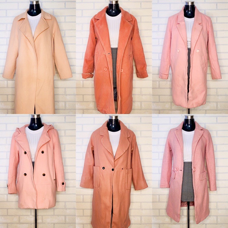 PREMIUM KOREAN WOOL COATS BULK ORDER Shopee Philippines