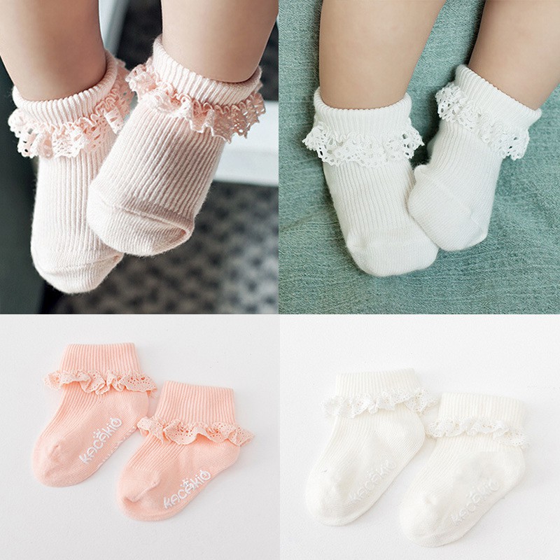 baby girl lace socks