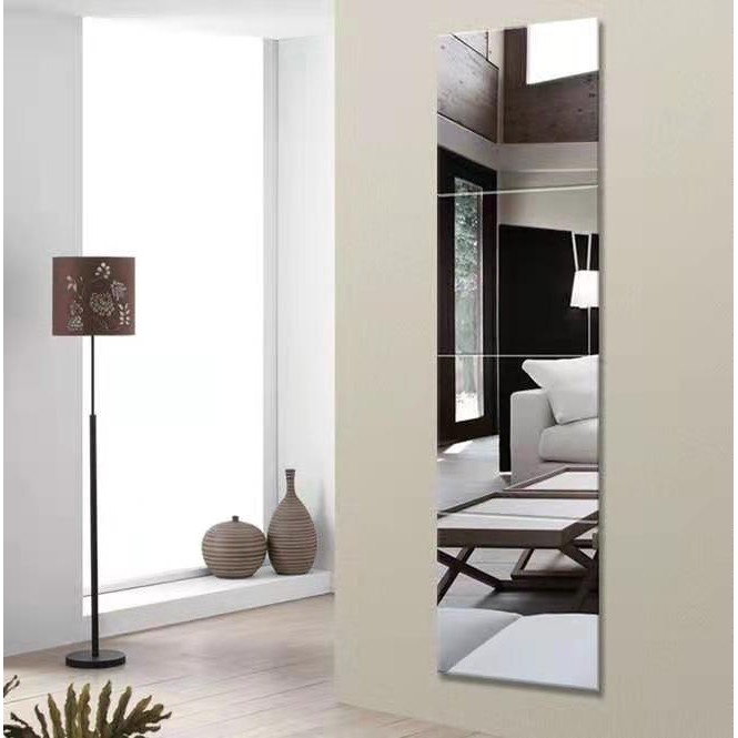 Hd Full Length Mirror Stitching Mirror Wall Mounted Self Adhesive Mirror Pasted Wall Glass Mirror Shopee Philippines
