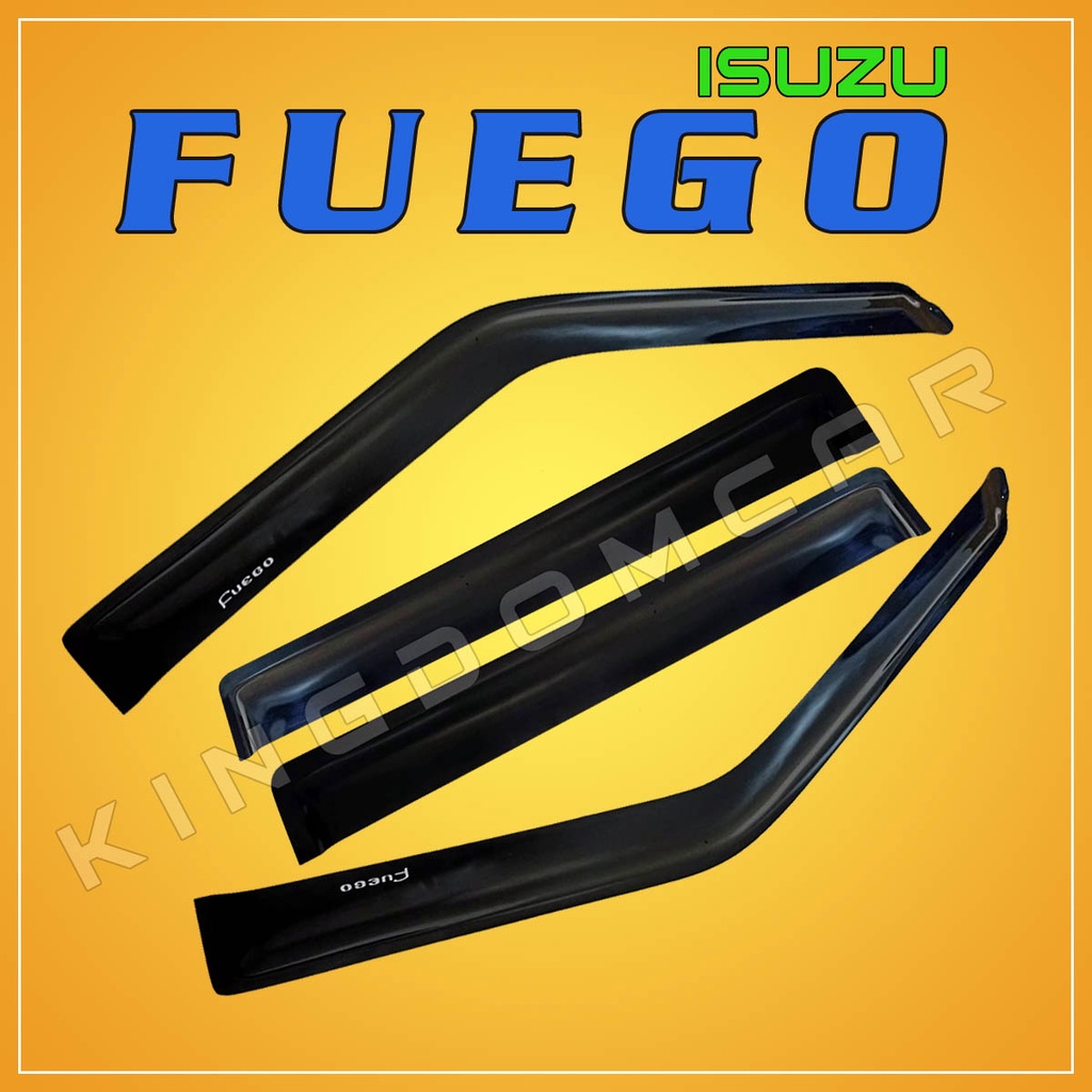 Window Visor Rain Guard for Isuzu Fuego Shopee Philippines