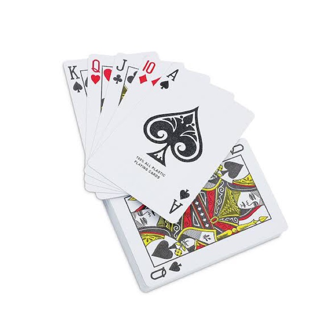 Playing Cards Plastic Coated Baraha Shopee Philippines