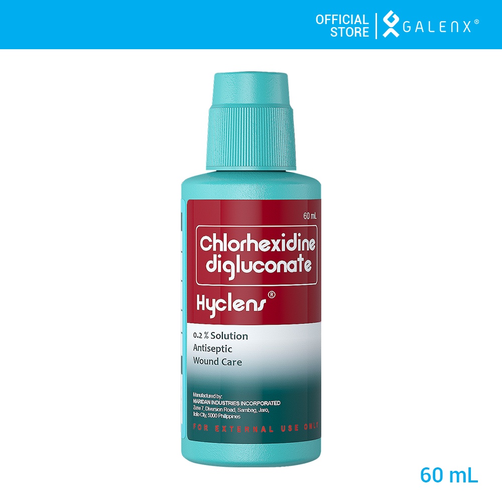 Hyclens Wound Care 0.2 Chlorhexidine digluconate 60 mL Shopee Philippines