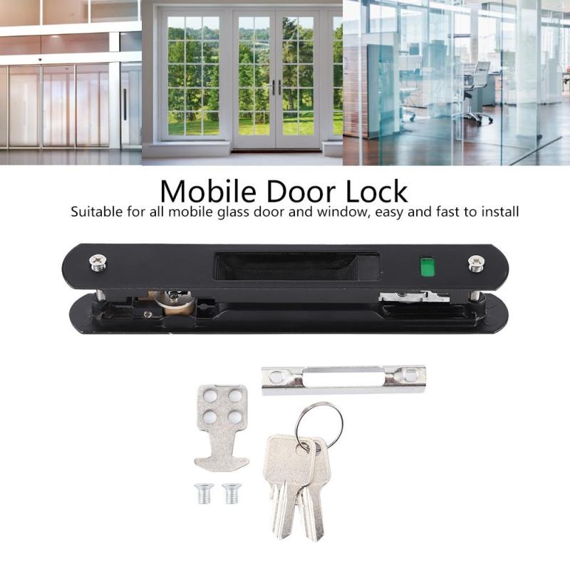 Sliding Door Window Hook Lock Modern, Double Sided Lock For Sliding Glass Door