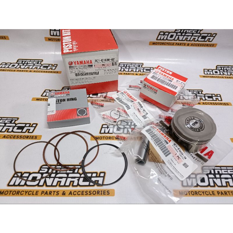 GENUINE PISTON KIT (PISTON/RING/LOCK/PIN/) FOR SNIPER 150 V1/V2/TFX/R15