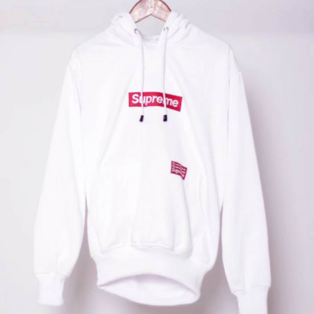 white supreme hoodie cheap