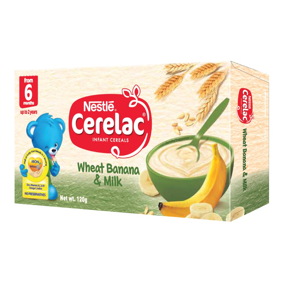Cerelac Baby Food Wheat Banana Milk 1g Shopee Philippines