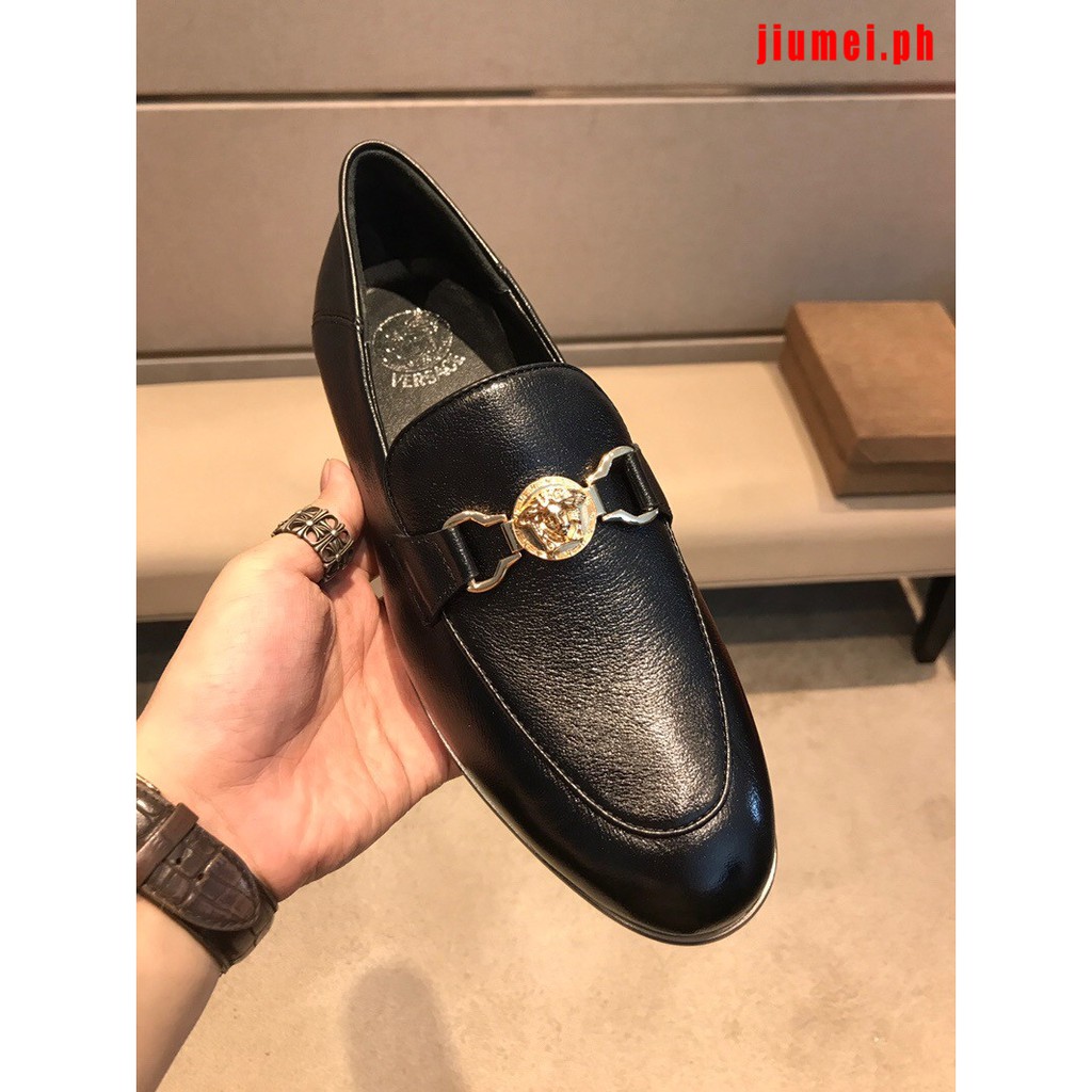 versace men's formal shoes