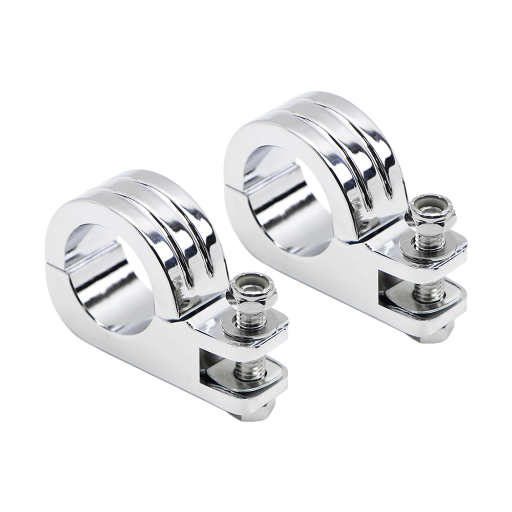 Motorcycle Foot Peg Mount Clamp For Universal Motorbike 38mm Engine Guard Highway Crash Bar Frame Tube Footrest Mounting Clamps Cnc Aluminum Alloy Shopee Philippines