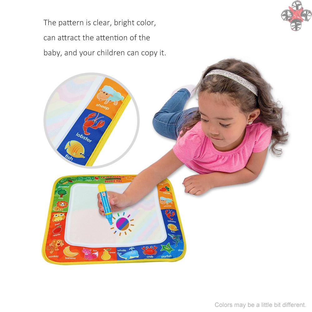 water drawing mat with magic pen