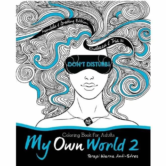 Download Coloring Book For Adult My Own World 2 Shopee Philippines