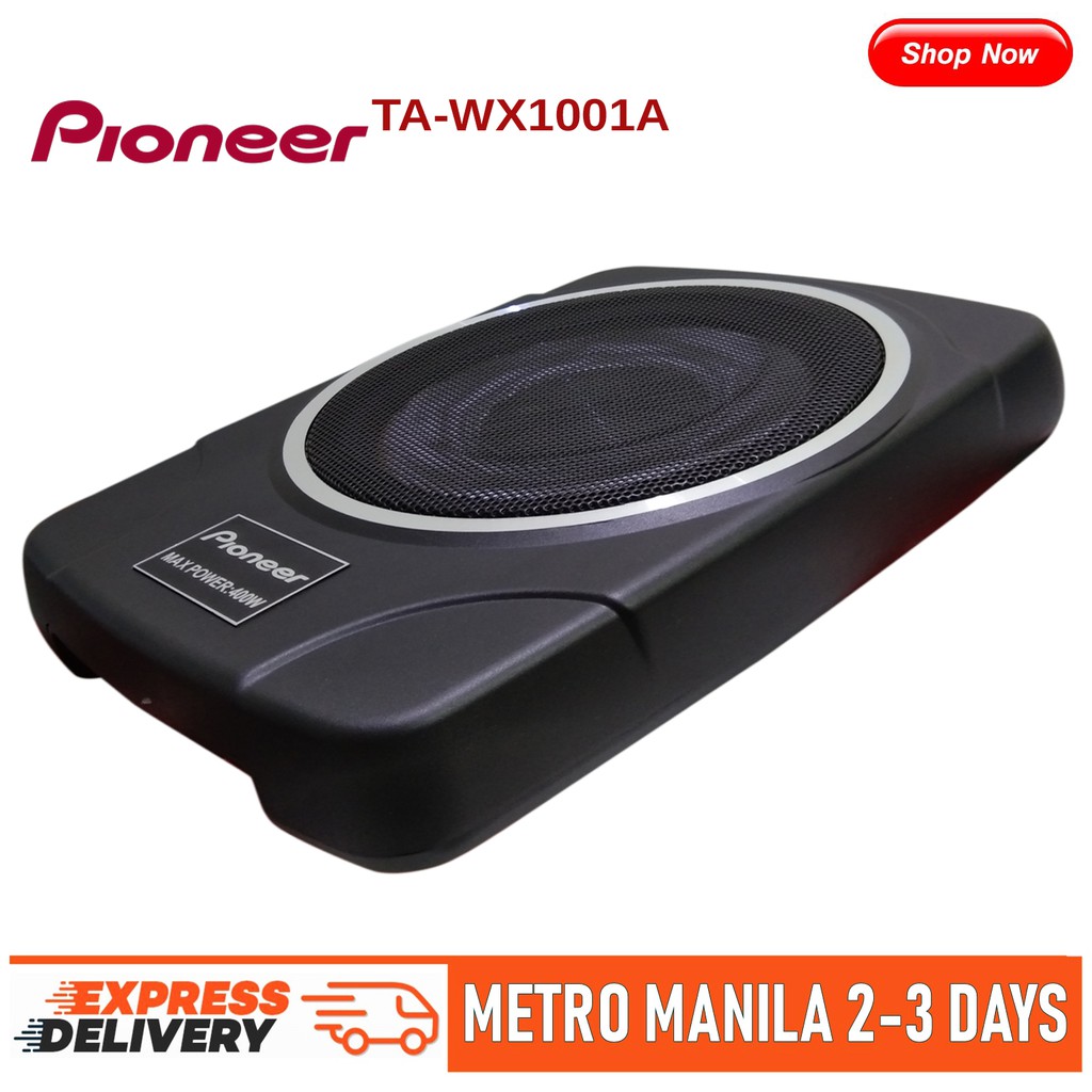 pioneer car active subwoofer