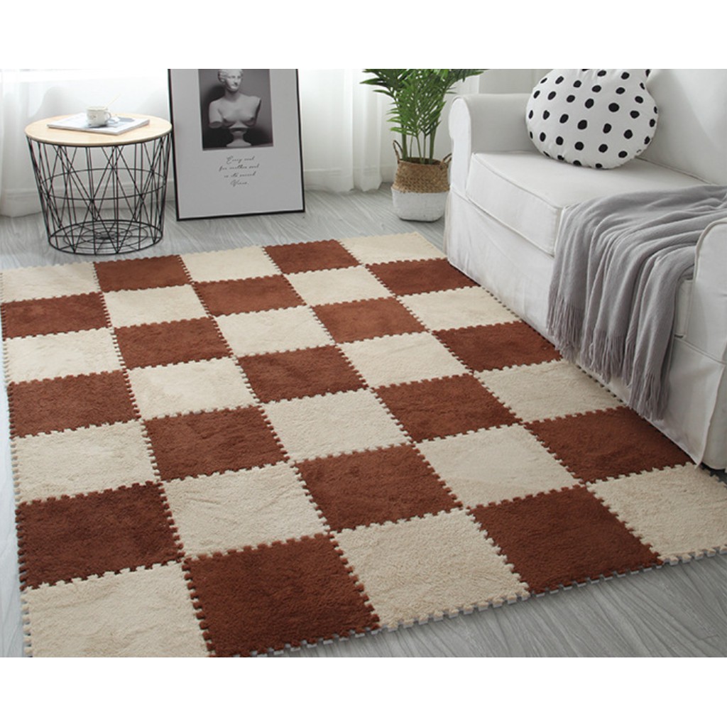 Kids Soft Mat 30x30cm Puzzle Floor Mat Home Splice Carpet Foamfloor Mat（1pcs） #2