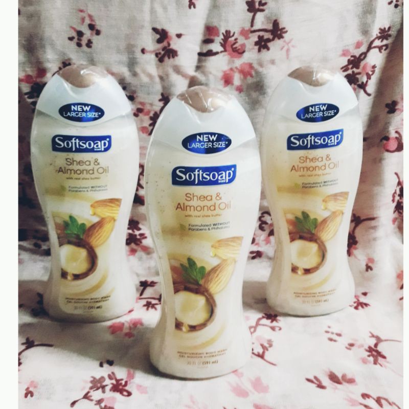 Softsoap Shea & Almond Oil Body Wash 591ML Shopee Philippines