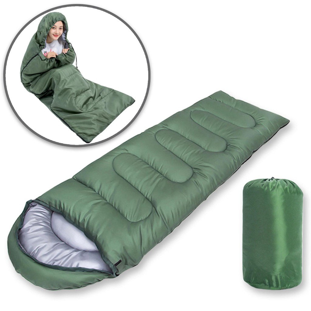 Folding Outdoor Comfy Sleeping Bag bhmblessed Shopee Philippines