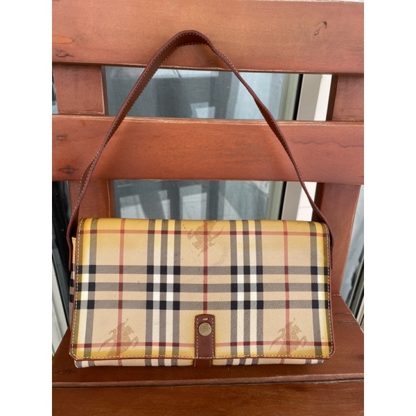 AUTHENTIC Burberry baguette shoulder bag | Shopee Philippines