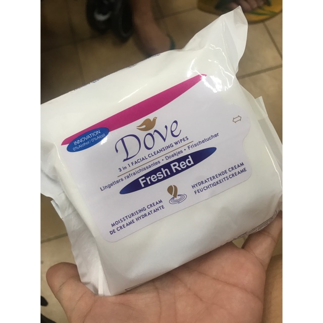 dove wet wipes