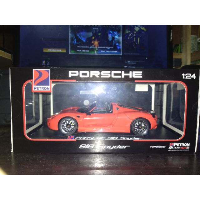 porsche 918 spyder toy car