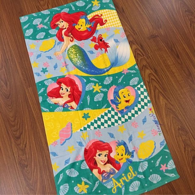 Little Mermaid Princess Ariel Bath Towel Shopee Philippines