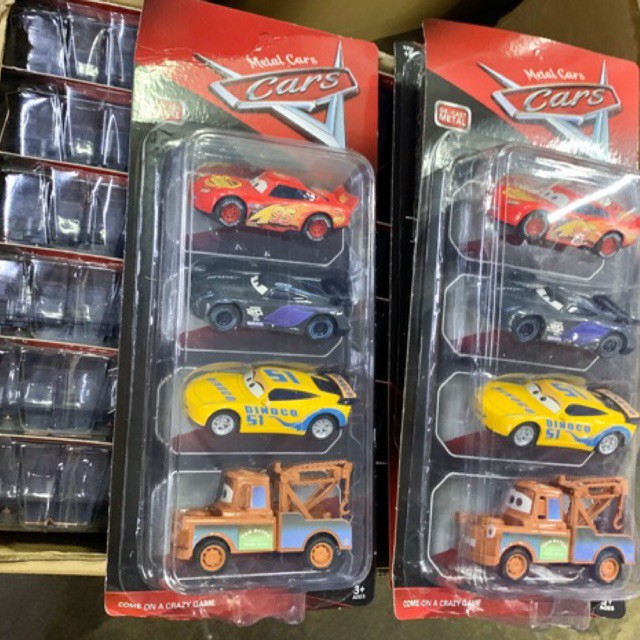 New! Cars 4 in 1 Kids Favourite Cartoon Character Lightning McQueen Jackson  Storm Cruz Ramirez Mater | Shopee Philippines