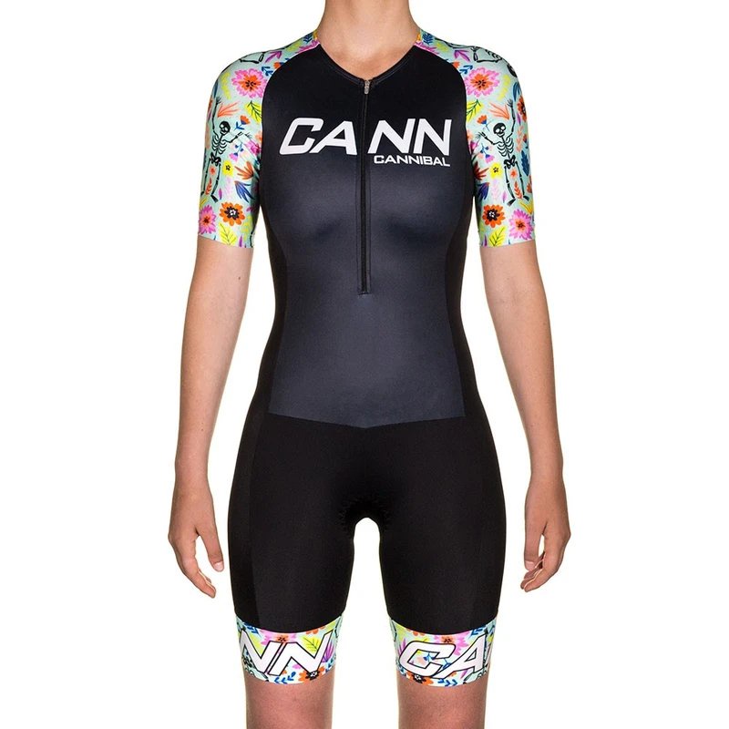 2020 Cannibal women's pro suits summer jumpsuit road bike skinsuits mtb