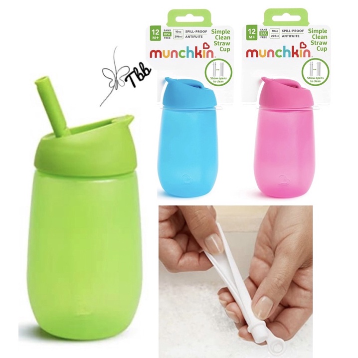 Munchkin Simple Clean Straw peels easy Cup, 10 Ounce Shopee Philippines