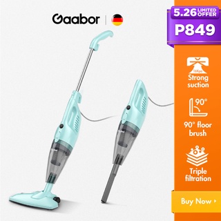 Gaabor Vacuum Cleaner, Household 2-in-1 Mini Handheld Light & Clean Dual Use Vacuum Strong Suction