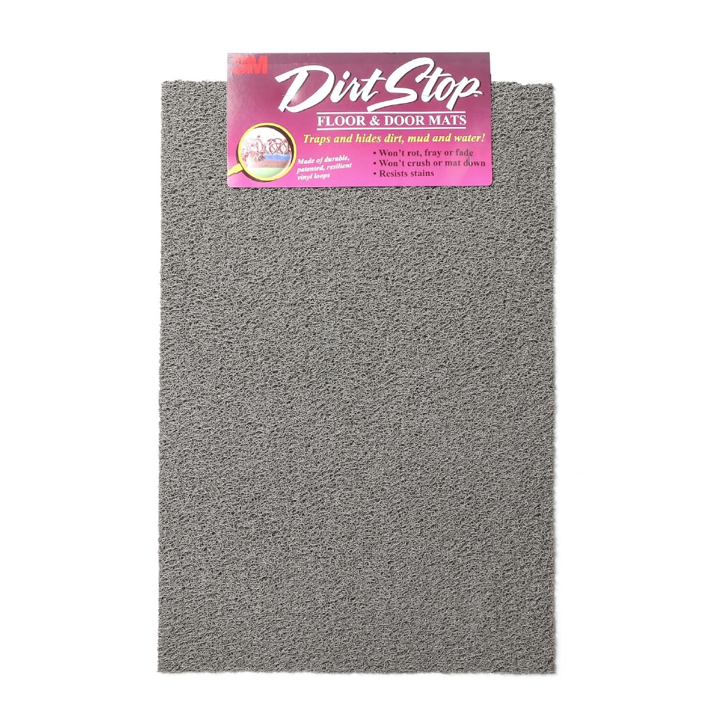 3m Dirt Stop Floor Mat Grey 61 X 91cm Shopee Philippines