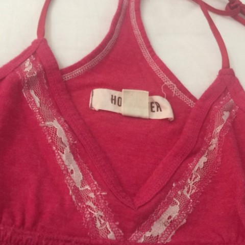 hollister halter neck top