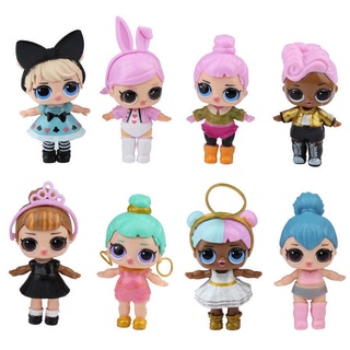 NEW 8 PCS/SET LOL Lil Outrageous 7 Layer Surprise Series Dolls Kids Toy Gifts