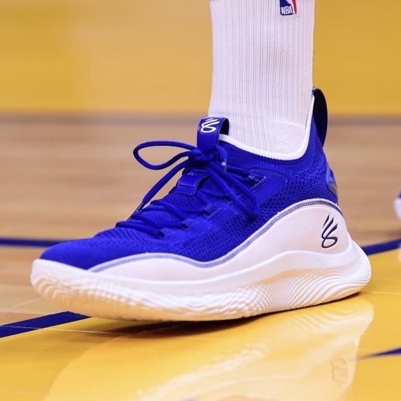 stephen curry blue shoes