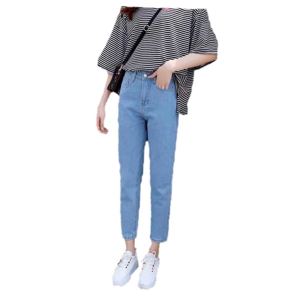 pink mom jeans