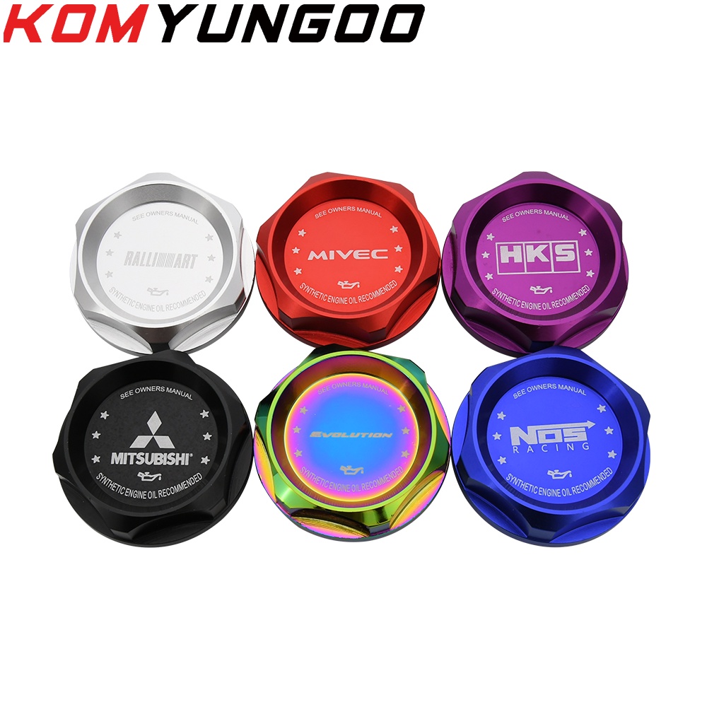 Aluminium Car Engine Oil Cap Oil Tank Cap For MITSUBISHI Oil Filler