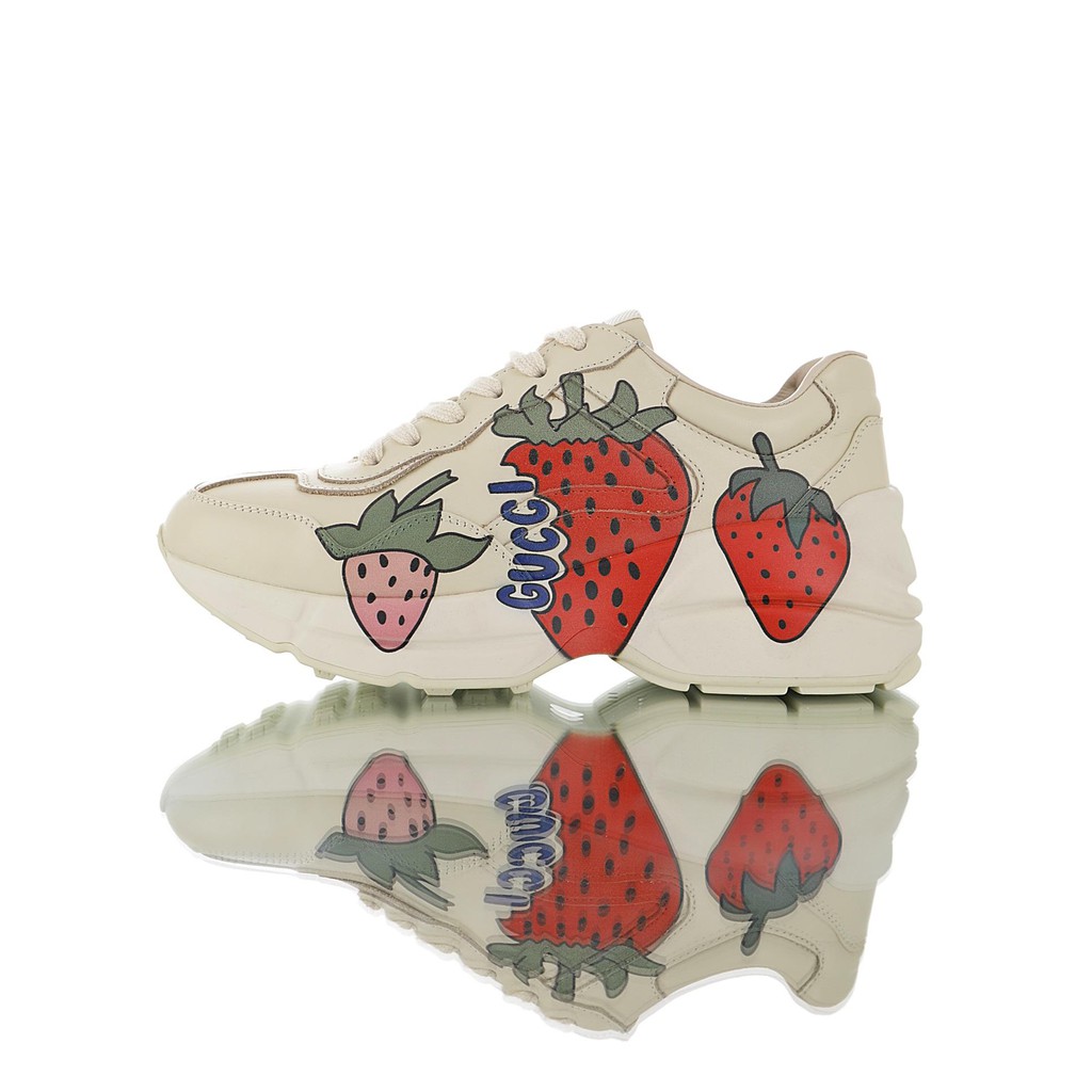 gucci strawberry shoes