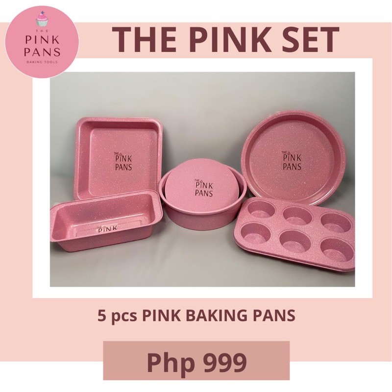 The Pink Pans set of 5 Shopee Philippines