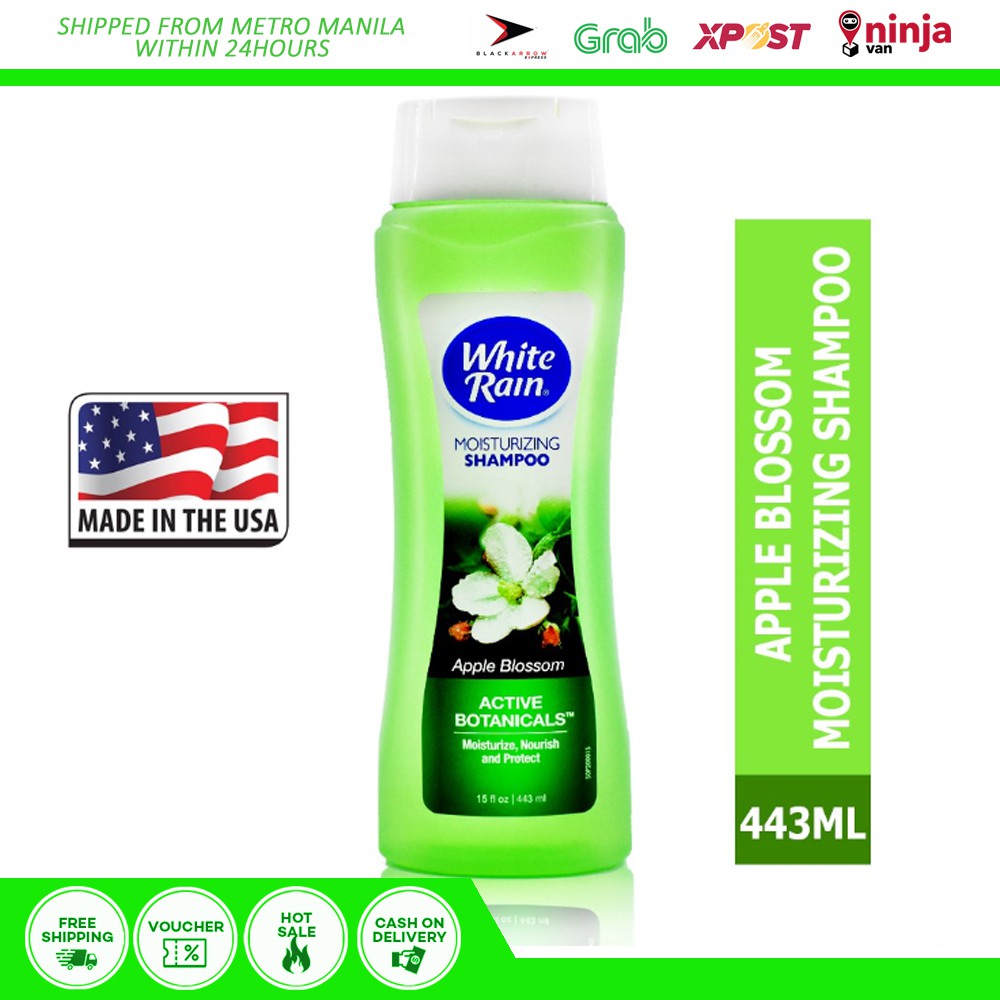 White Rain Moisturizing Apple Blossom Hair Shampoo 443ml