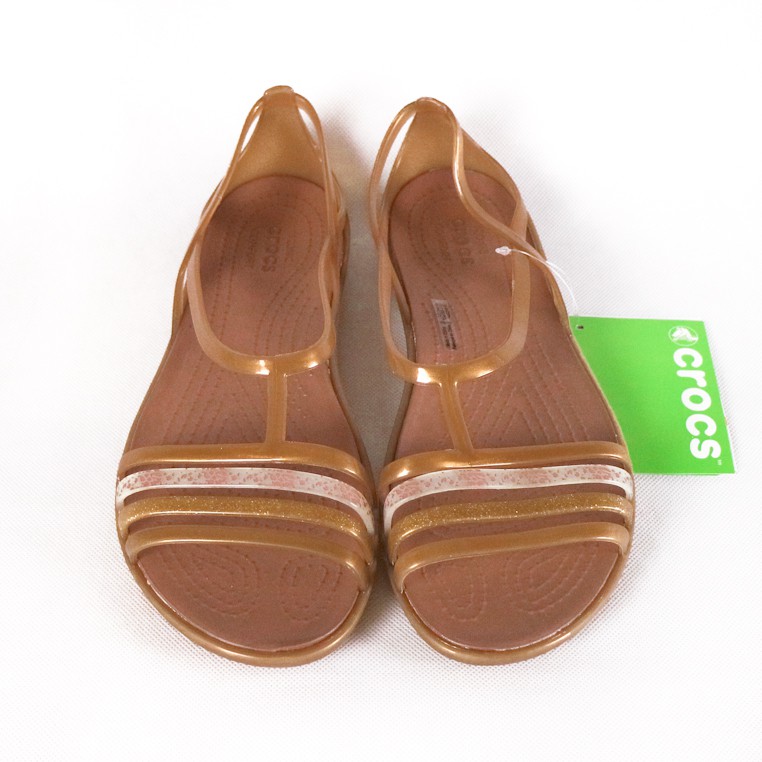 crocs isabella sandal bronze