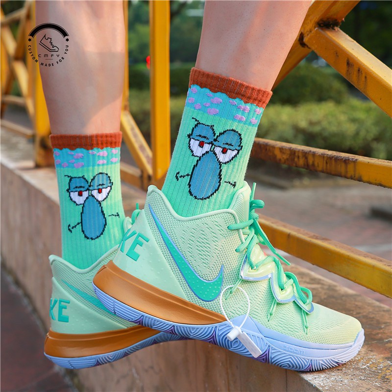 nike kyrie spongebob squidward