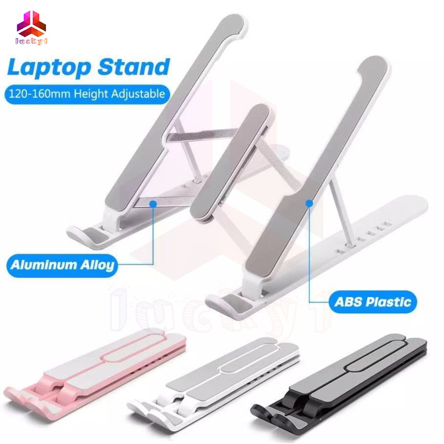 Adjustable Laptop Stand Foldable aluminium alloy bracket Hands Free