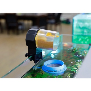 【COD】Auto feeder Intelligent Timed Auto Pellet Feeder Control for Fish 12 and 24 Hours Feeding