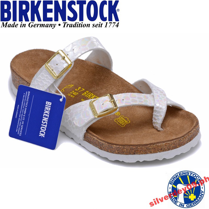 birkenstock mayari pearl cream