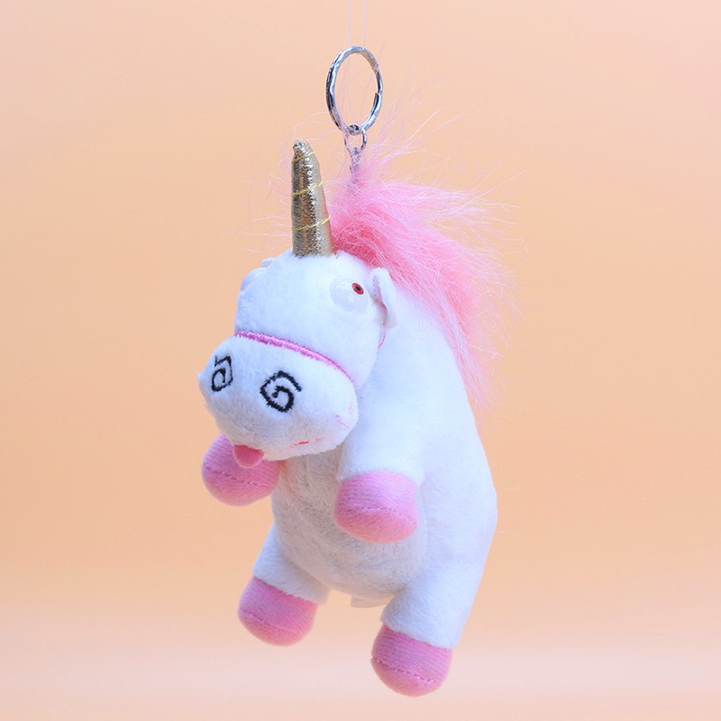 despicable me unicorn keychain