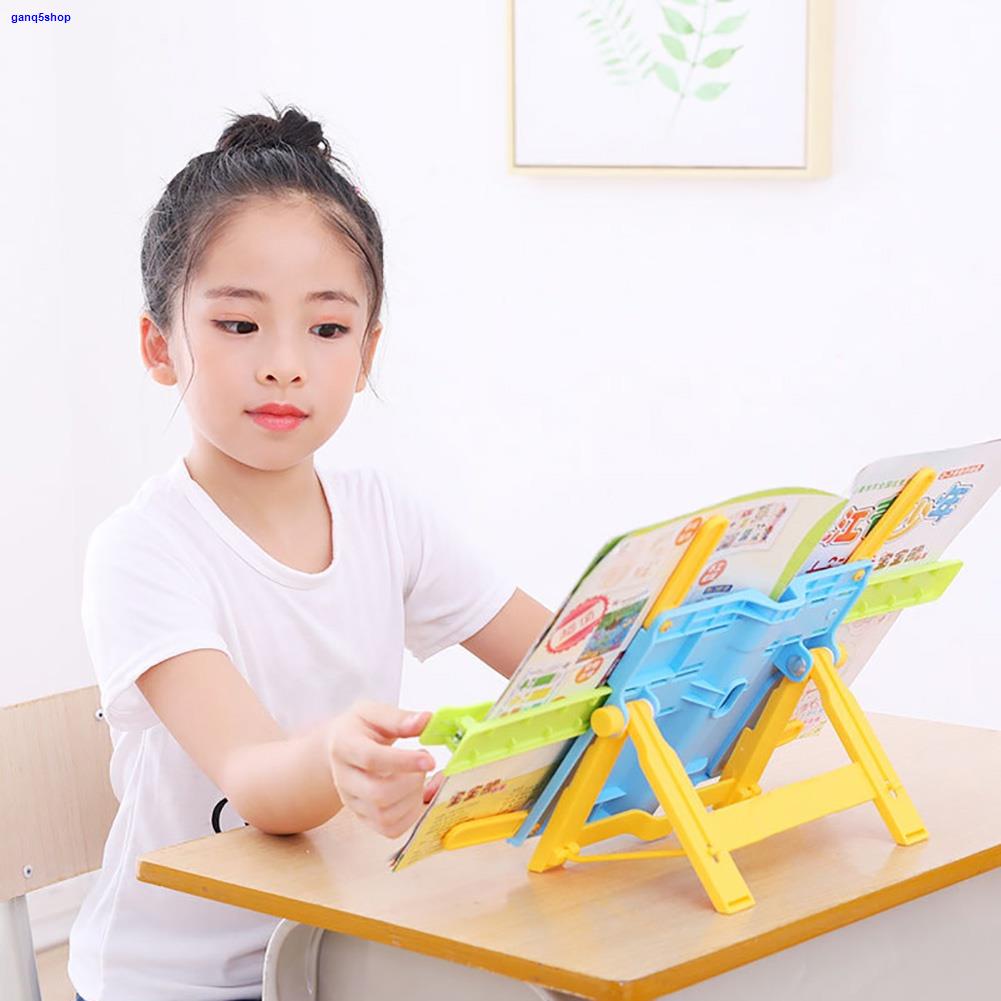 Book Stand Folding Reading Frame Clip Holder Multifunctional Portable