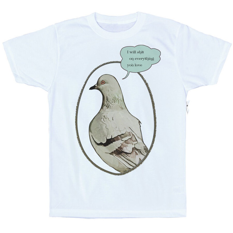 Pigeon Design Tops Tee T Shirt I Ll Sht On Everything You Love T Shirt Breathable Shopee Philippines - pigeon shirt roblox