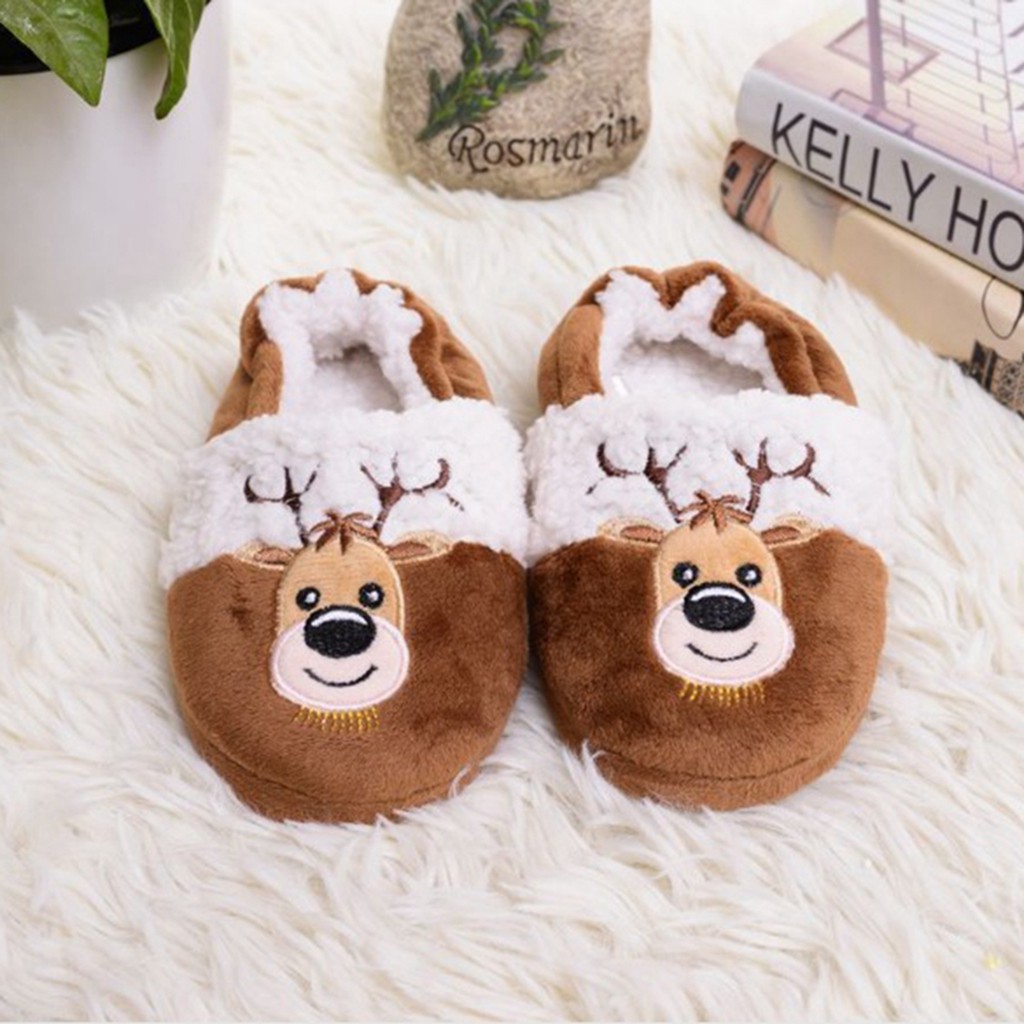 baby christmas slippers