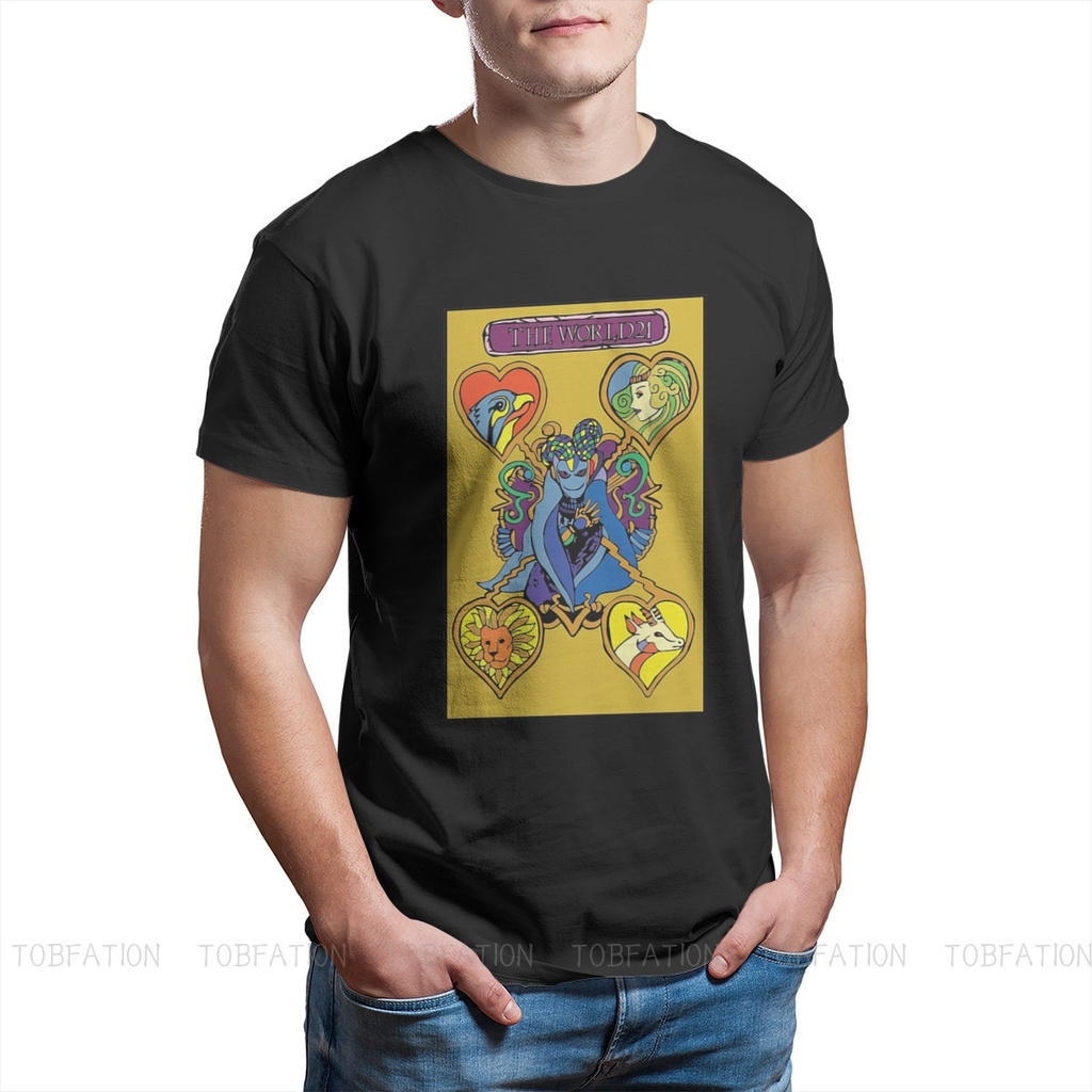 Jojo S Bizarre Adventure Part3 Stardust Crusaders The World Tarot Card Hd Men T Shirt Graphic Tees H Shopee Philippines