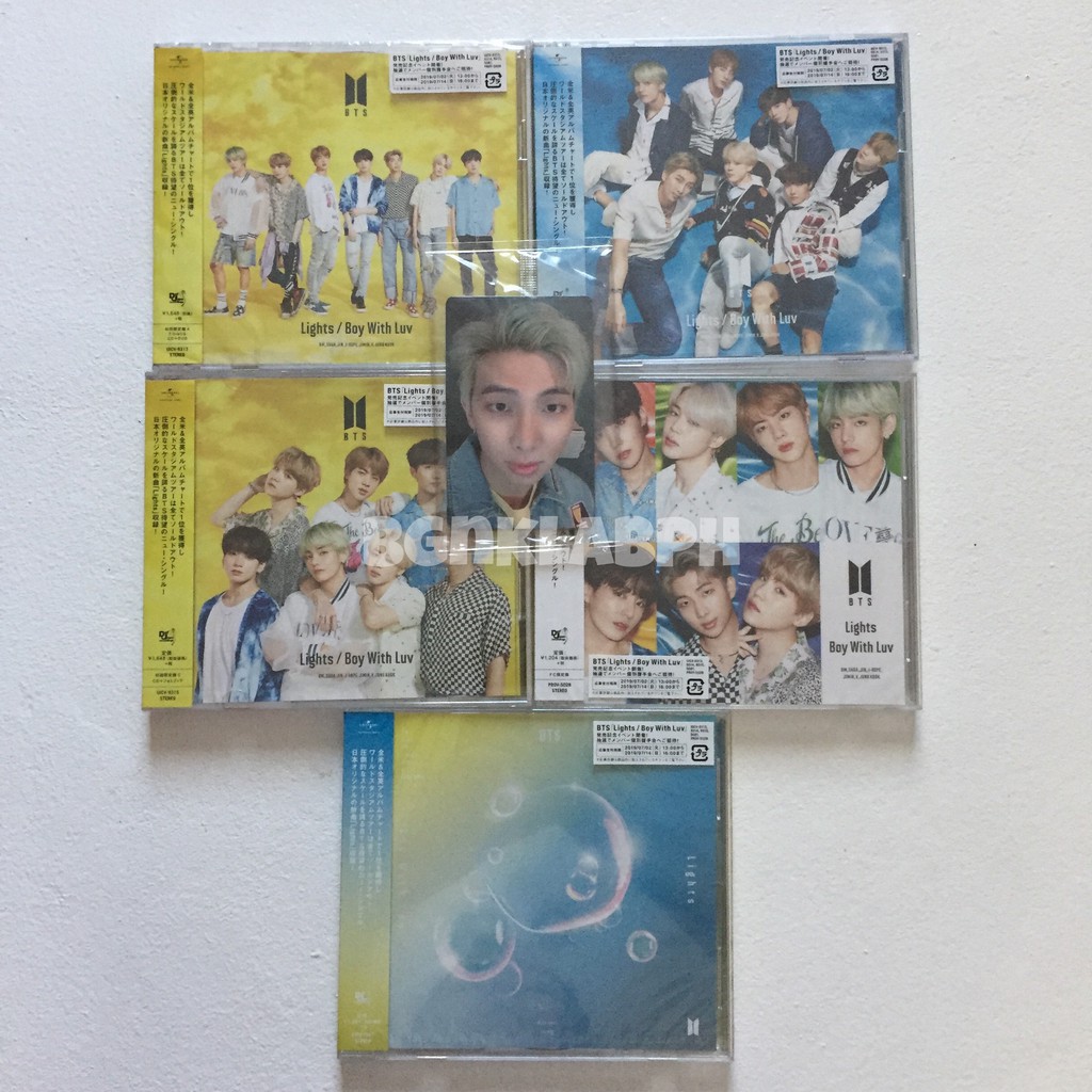Bts 10th Japan Album Lights Boy With Luv Shopee Philippines